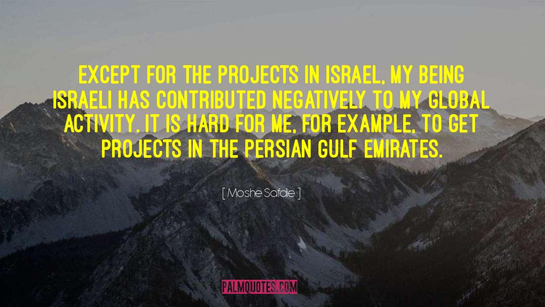 The Persian quotes by Moshe Safdie