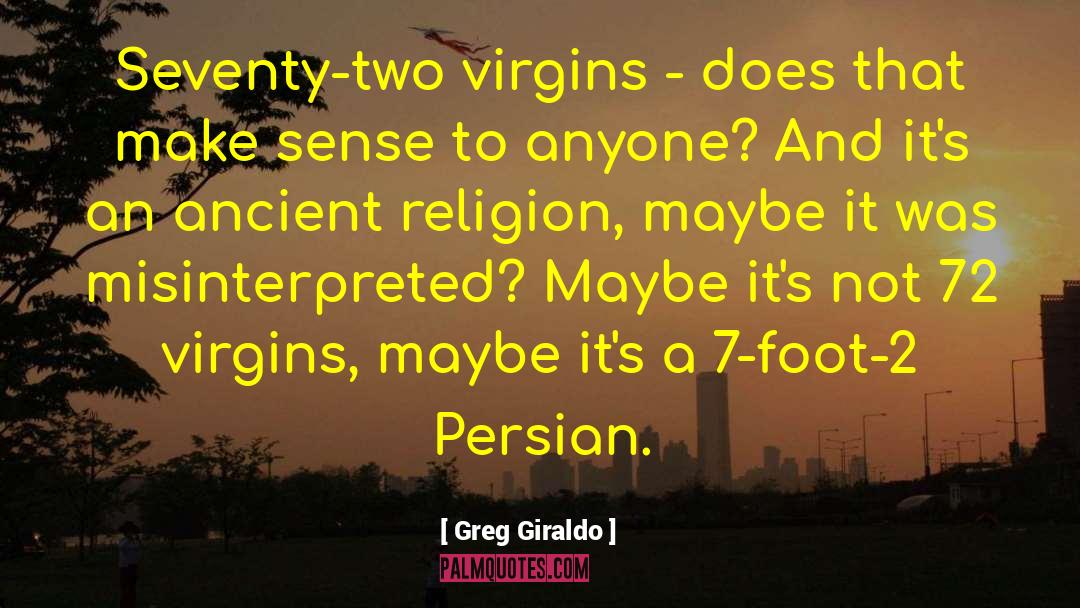 The Persian quotes by Greg Giraldo