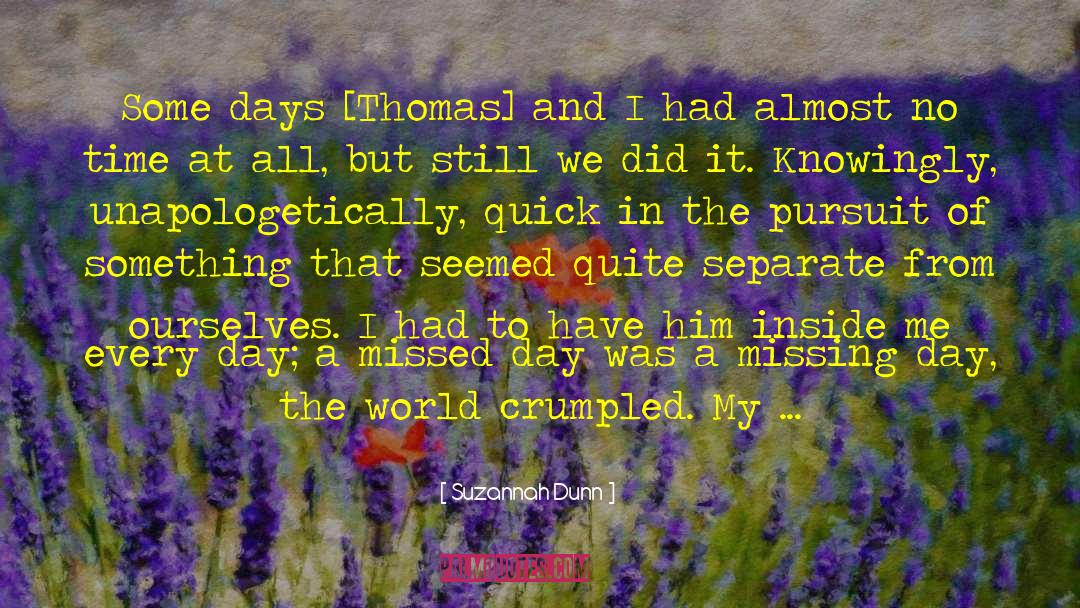 The Physical World quotes by Suzannah Dunn