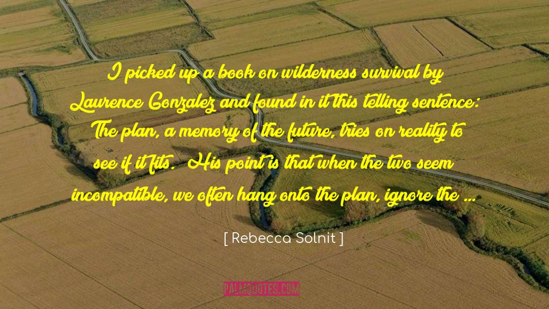 The Plan quotes by Rebecca Solnit