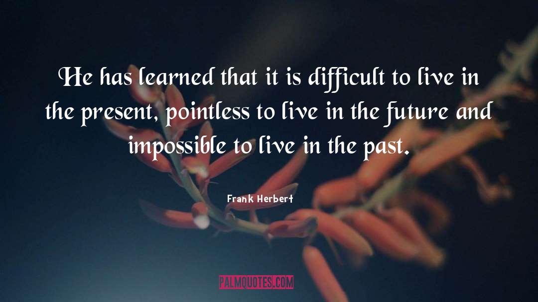 The Pointless Universe quotes by Frank Herbert