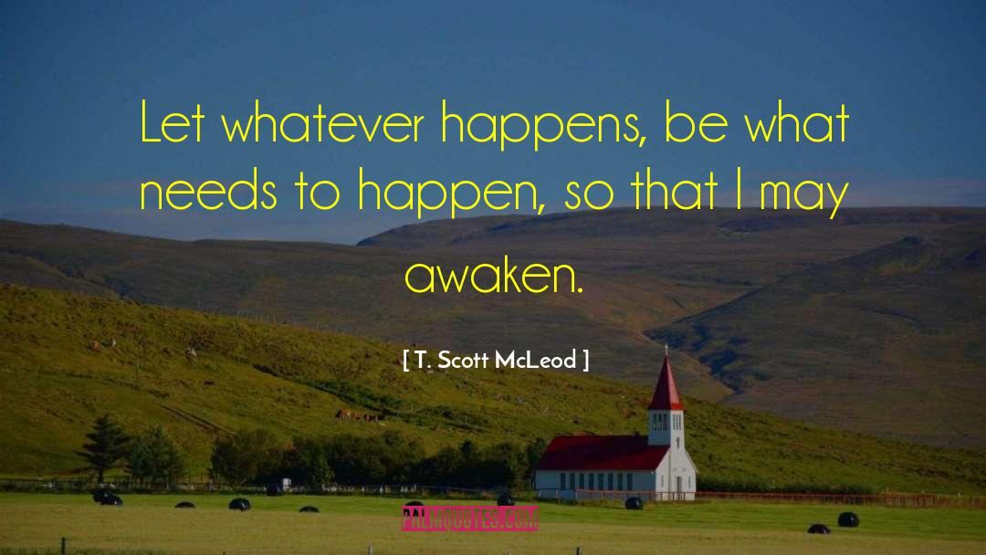 The Power Of Now quotes by T. Scott McLeod