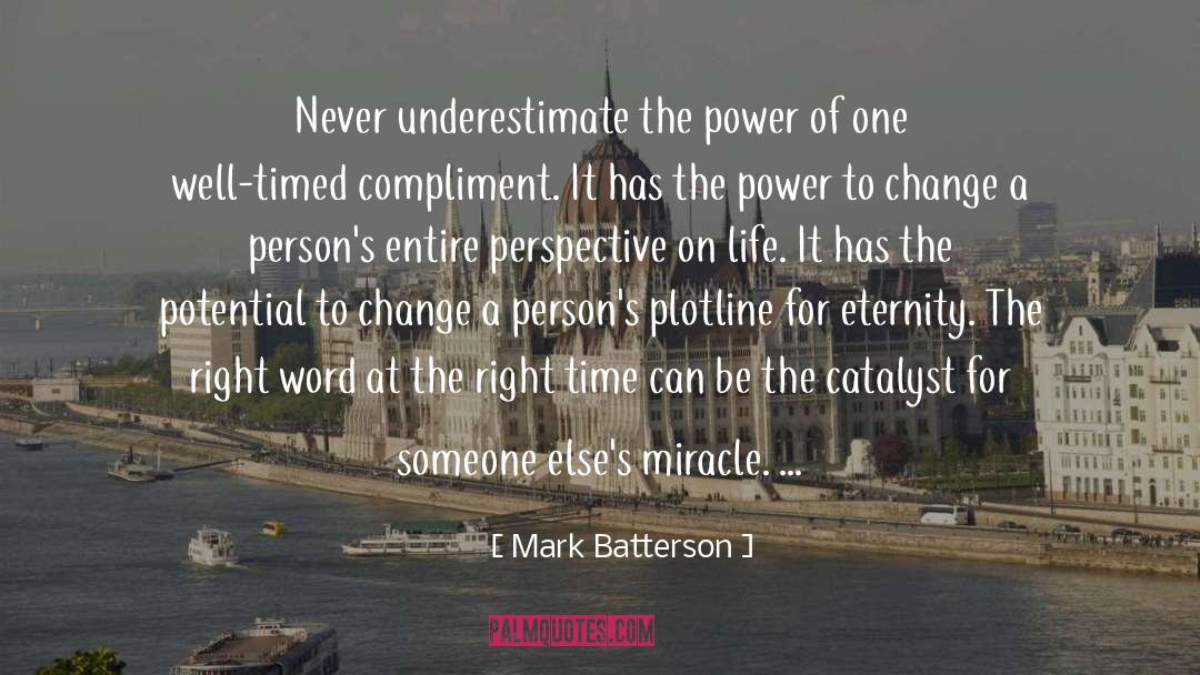 The Power Of One quotes by Mark Batterson