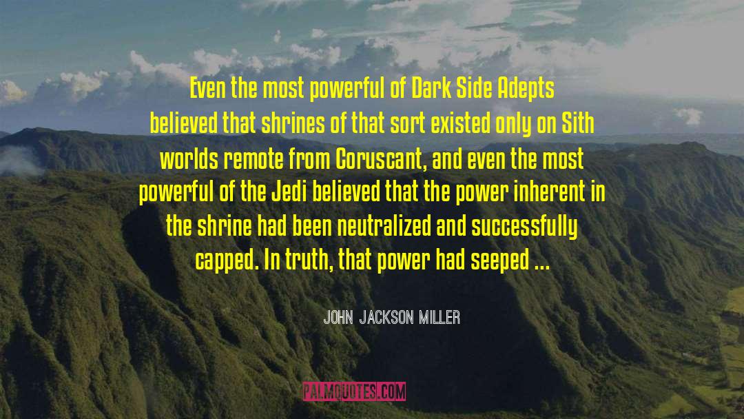 The Power Of Pink quotes by John Jackson Miller