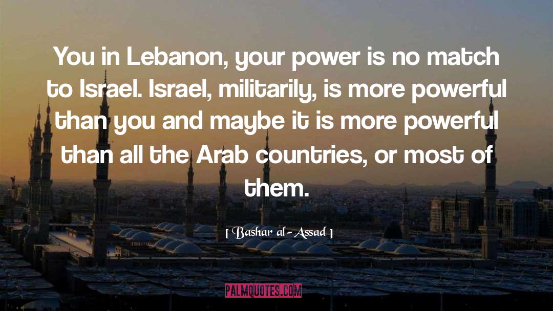 The Power Of Your Mind quotes by Bashar Al-Assad