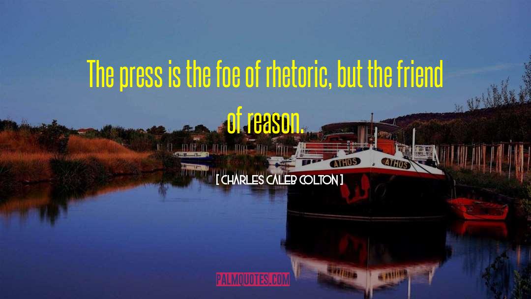 The Press quotes by Charles Caleb Colton