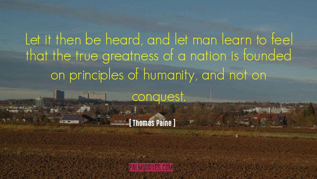 The Principles Of Uncertainty quotes by Thomas Paine