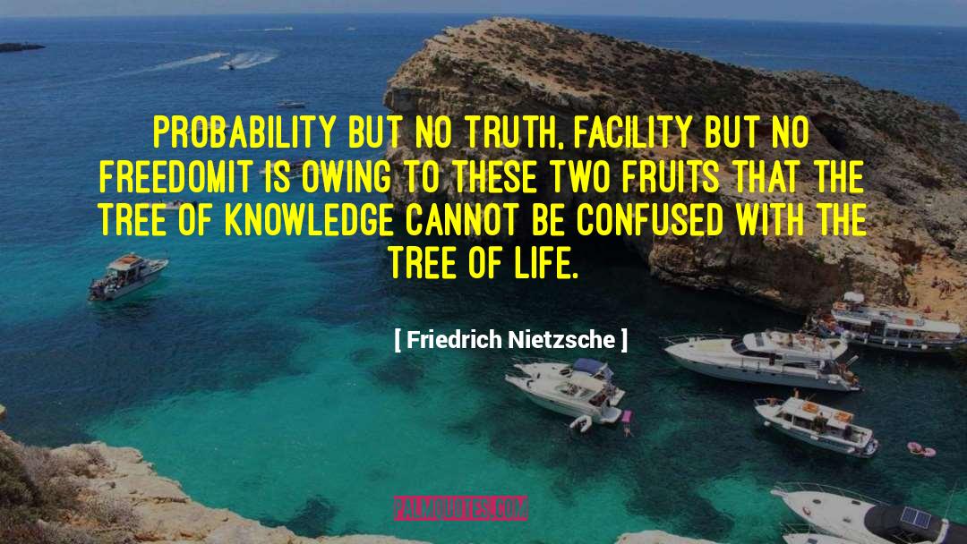 The Probability Of Miracles quotes by Friedrich Nietzsche