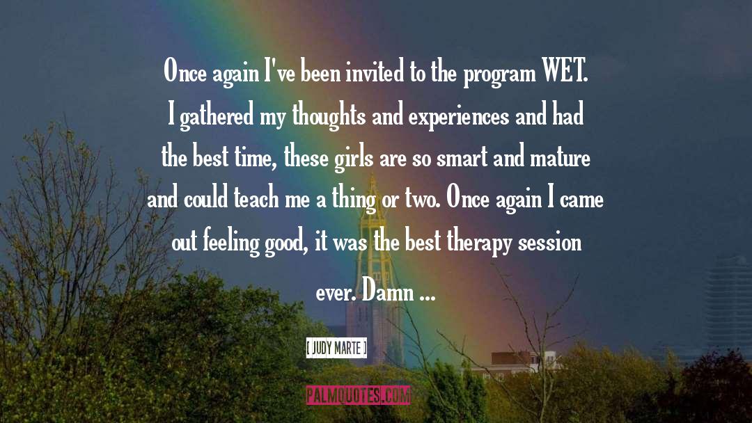 The Program quotes by Judy Marte