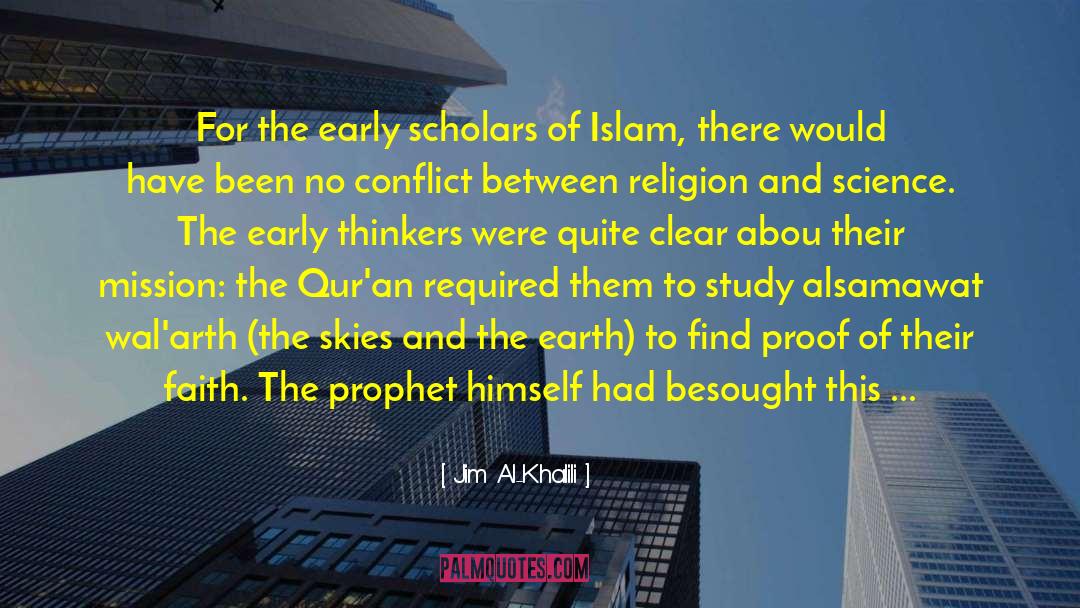 The Prophet Muhammad quotes by Jim Al-Khalili
