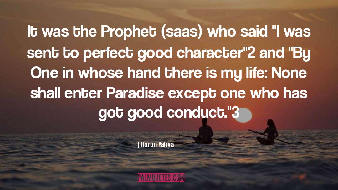 The Prophet quotes by Harun Yahya