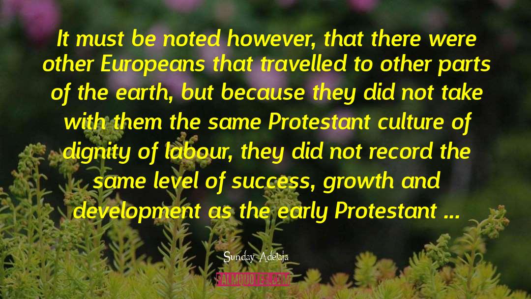 The Protestant Establishment quotes by Sunday Adelaja