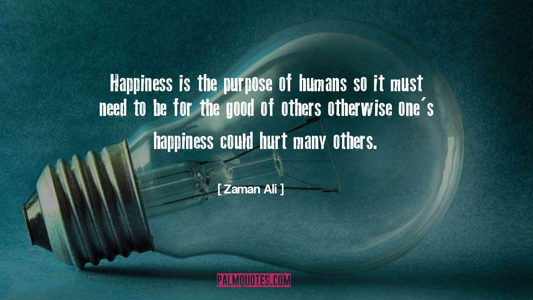 The Purpose Of Faith quotes by Zaman Ali