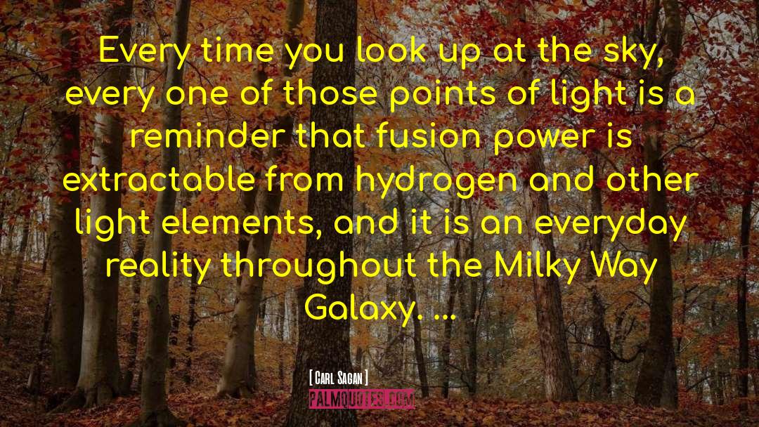 The Quadrangular Sky quotes by Carl Sagan