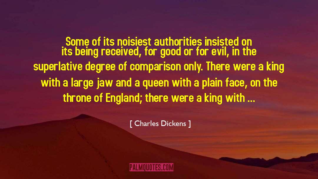 The Queen Of England Coronation quotes by Charles Dickens