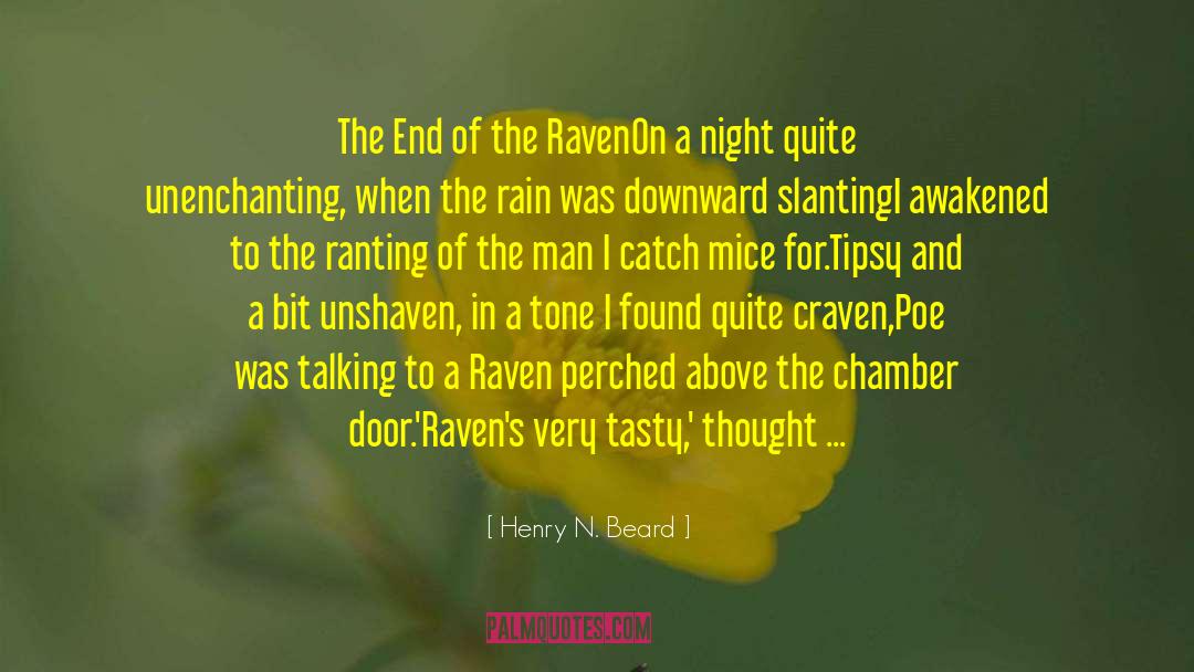 The Raven Edgar Allan Poe quotes by Henry N. Beard