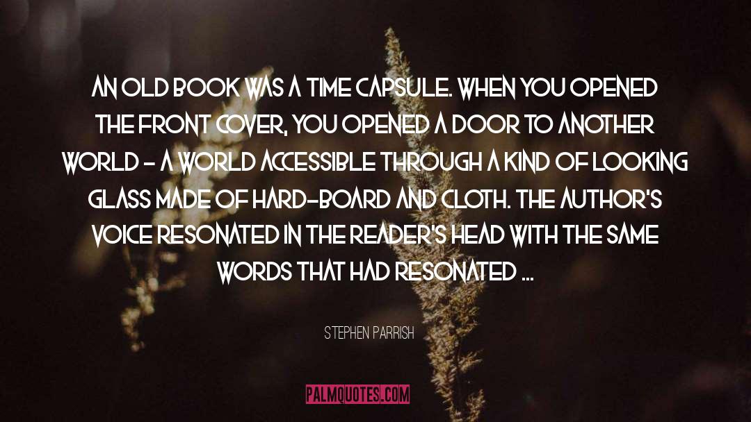 The Reader quotes by Stephen Parrish