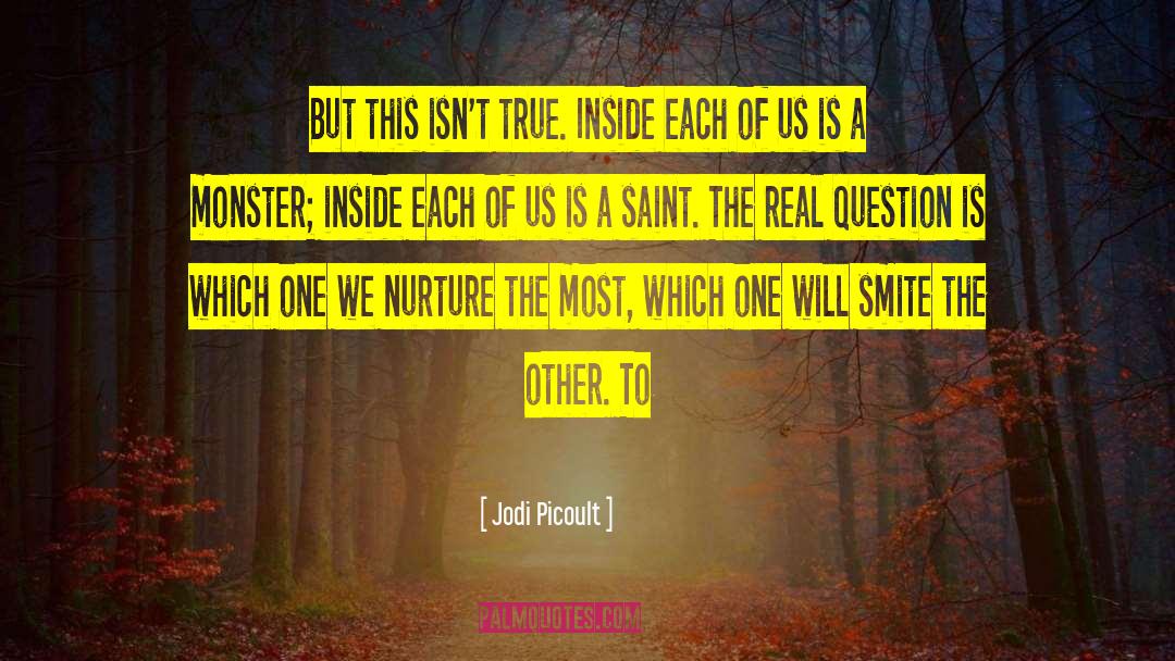 The Real Question Is quotes by Jodi Picoult