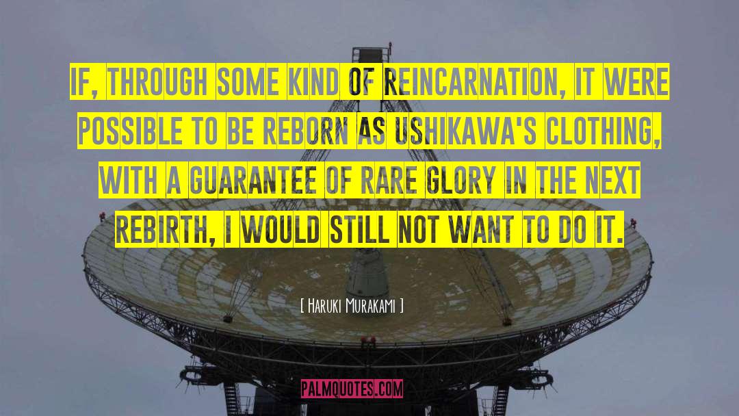 The Rebirth Of Qistedei quotes by Haruki Murakami