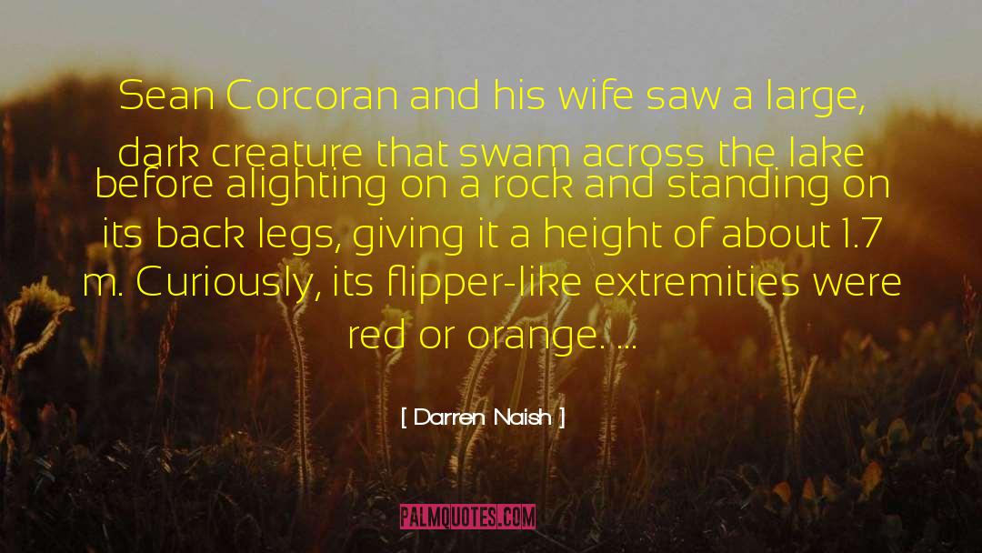 The Red Country quotes by Darren Naish