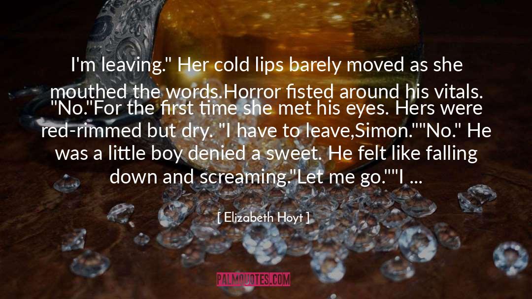 The Red Prince Upcoming quotes by Elizabeth Hoyt