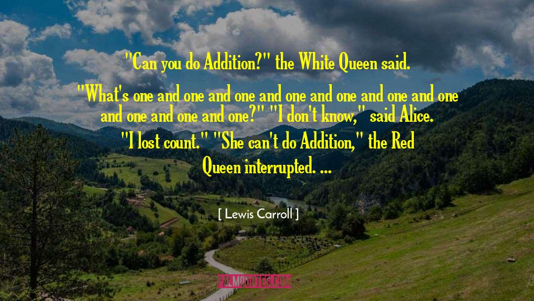 The Red Queen quotes by Lewis Carroll