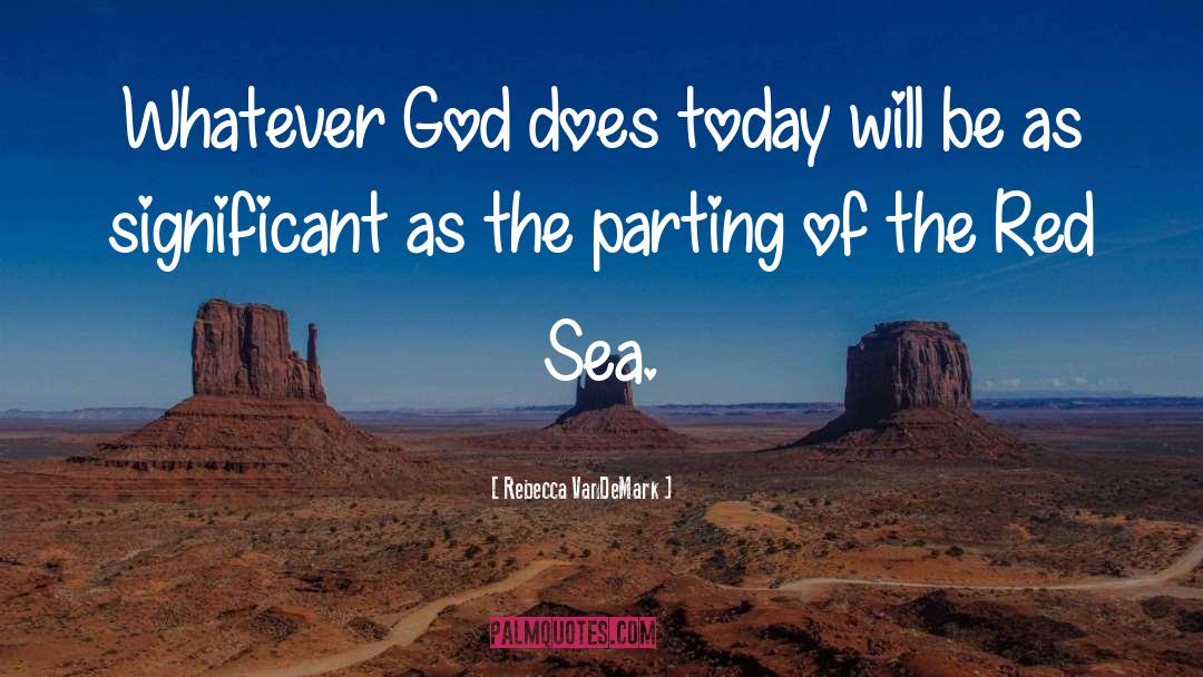 The Red Sea quotes by Rebecca VanDeMark