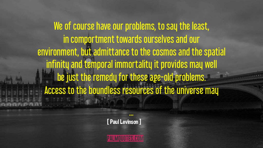 The Remedy quotes by Paul Levinson