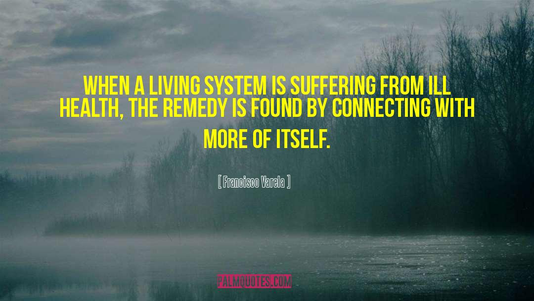 The Remedy quotes by Francisco Varela