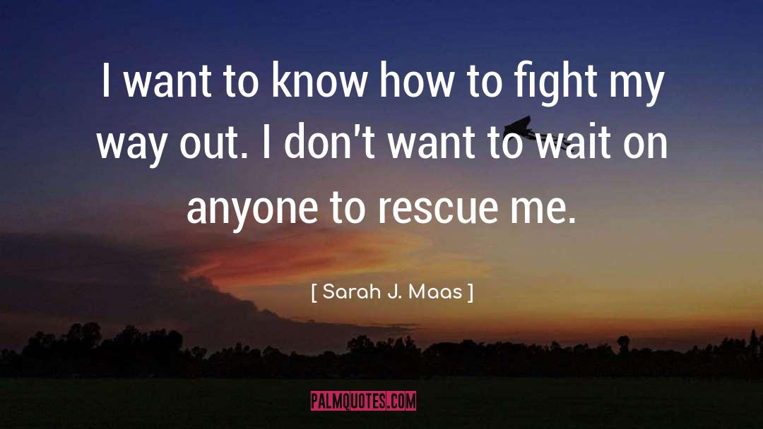 The Rescue quotes by Sarah J. Maas