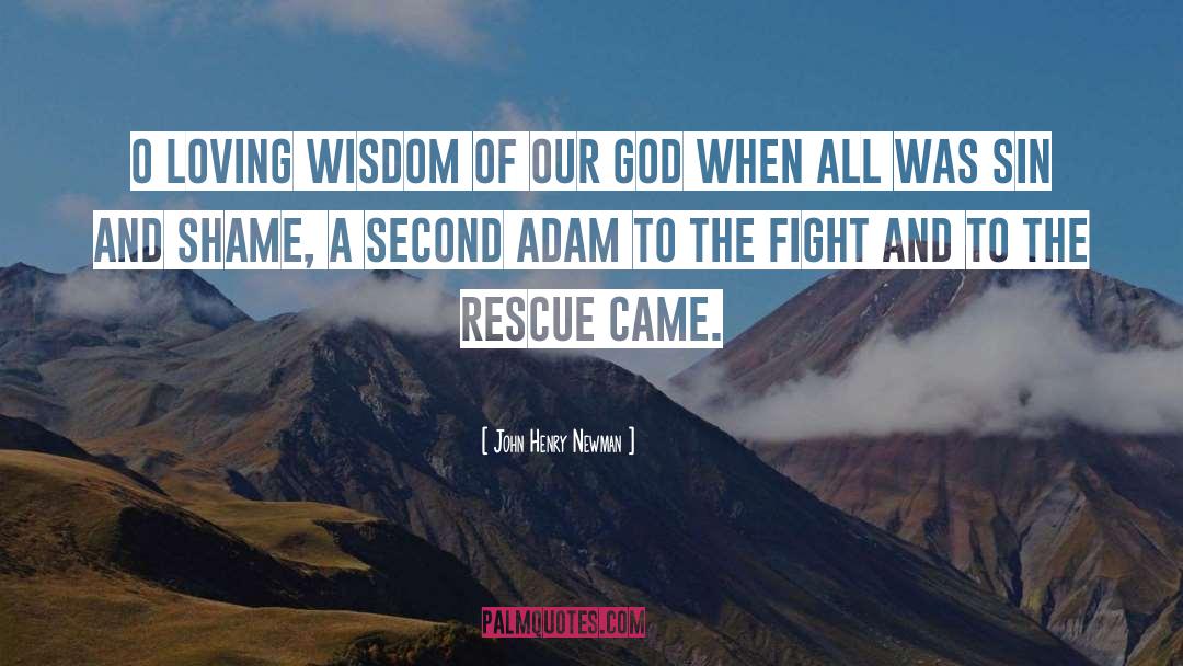 The Rescue quotes by John Henry Newman