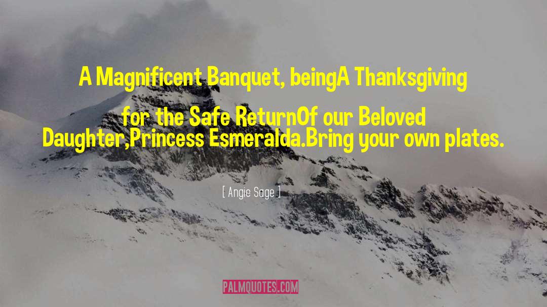 The Return Of The King quotes by Angie Sage