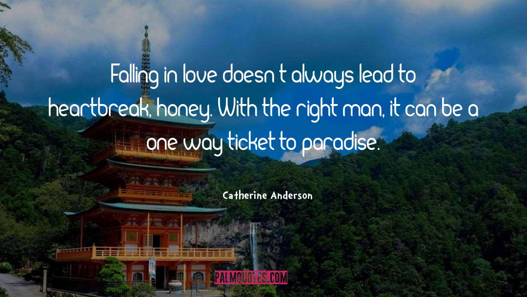 The Right Man quotes by Catherine Anderson