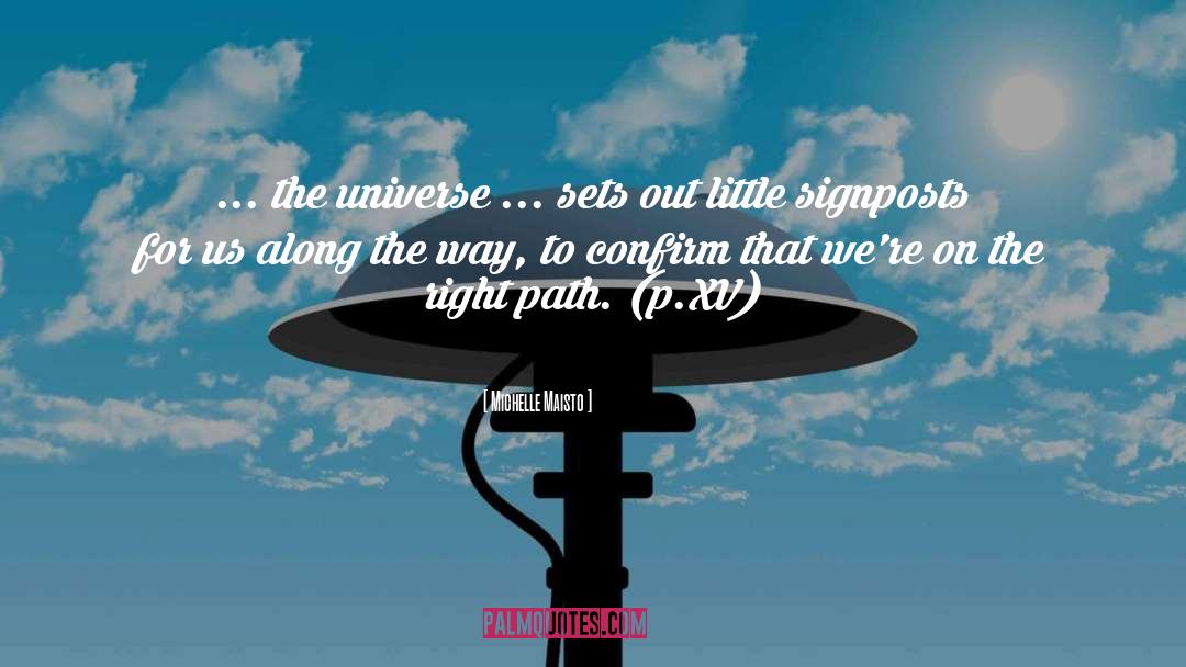 The Right Path quotes by Michelle Maisto