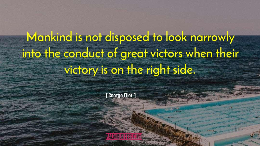 The Right Side quotes by George Eliot