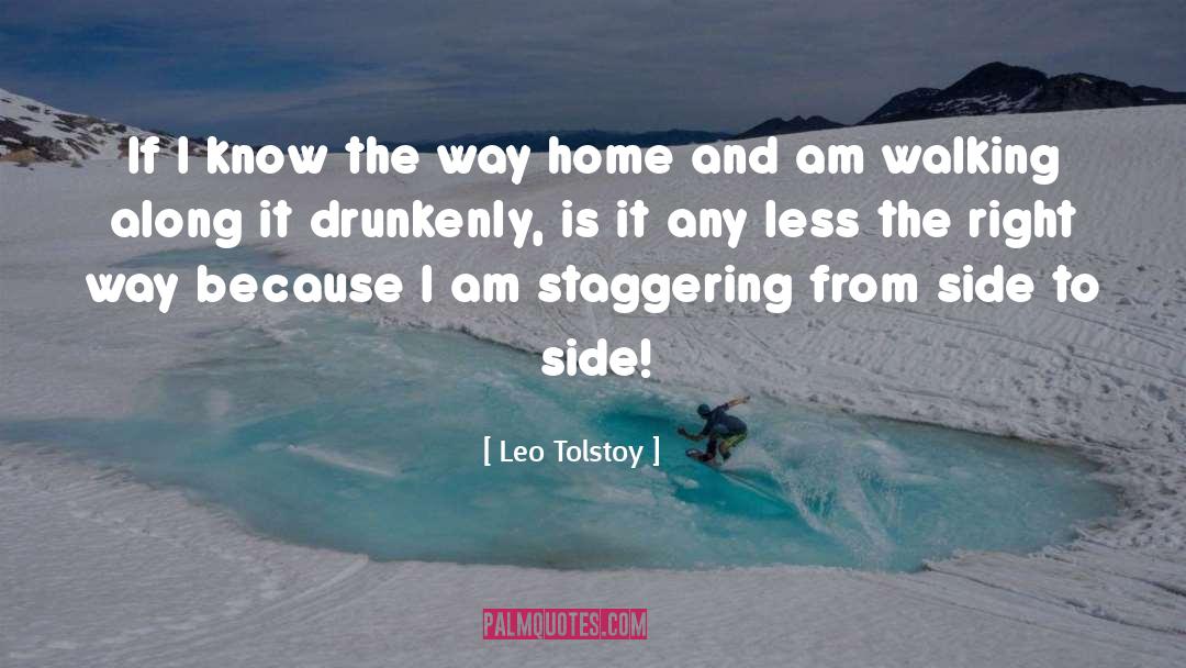 The Right Way quotes by Leo Tolstoy