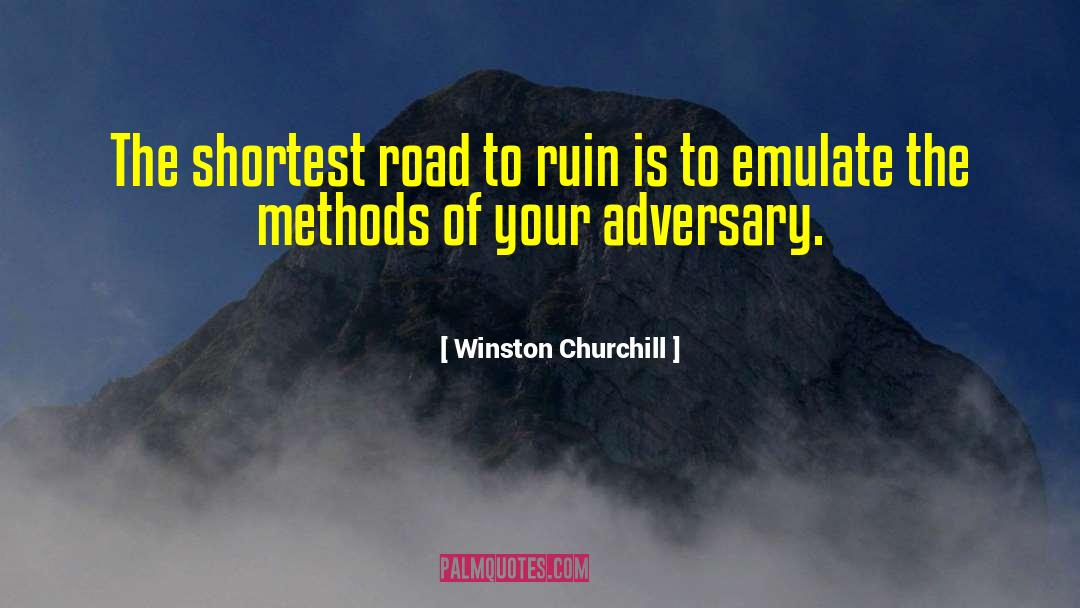 The Road To Winter quotes by Winston Churchill