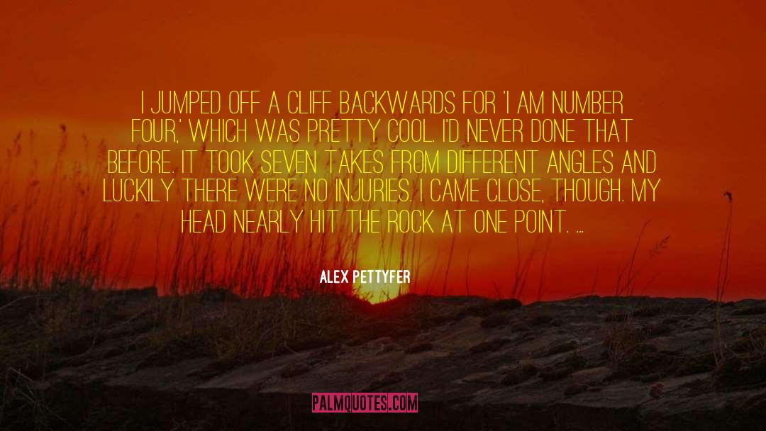 The Rock quotes by Alex Pettyfer