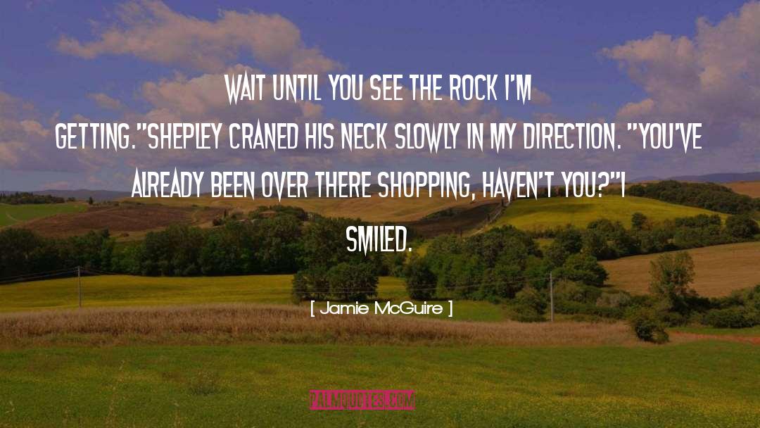 The Rock quotes by Jamie McGuire