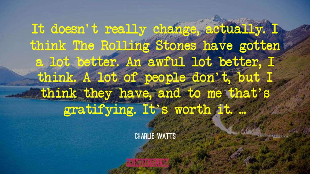 The Rolling Stones quotes by Charlie Watts