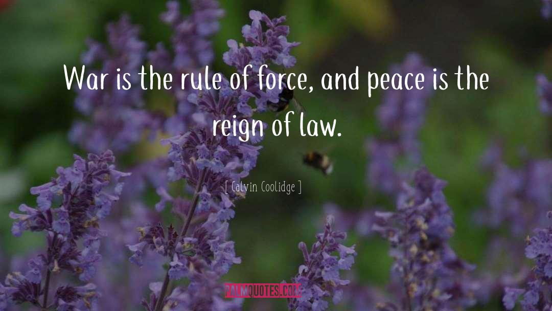 The Rule Of Thoughts quotes by Calvin Coolidge