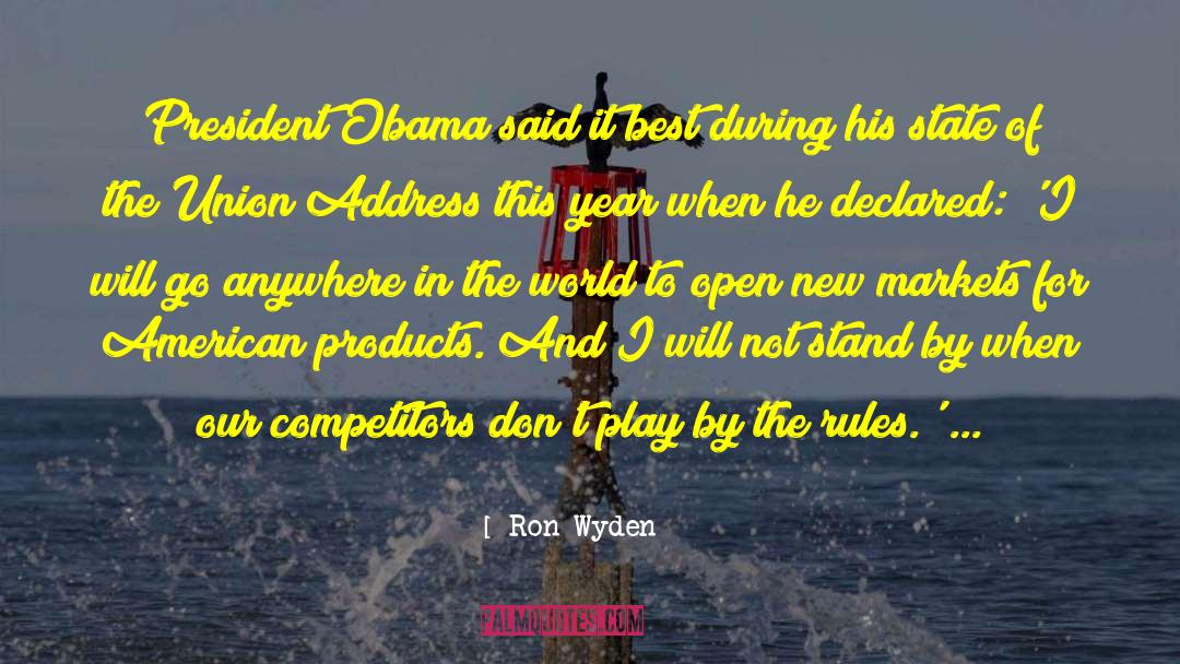 The Rules Of Inheritance quotes by Ron Wyden