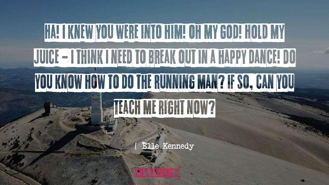 The Running Man quotes by Elle Kennedy