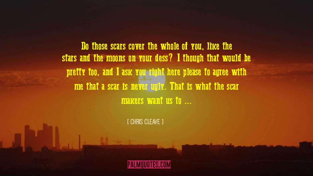 The Scar quotes by Chris Cleave
