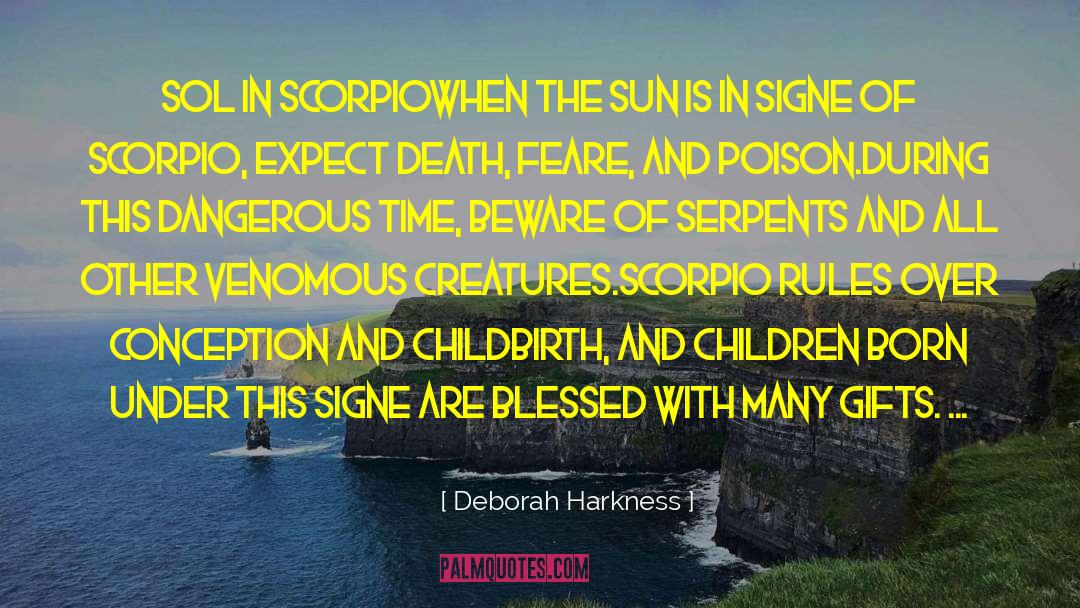 The Scorpio Races quotes by Deborah Harkness