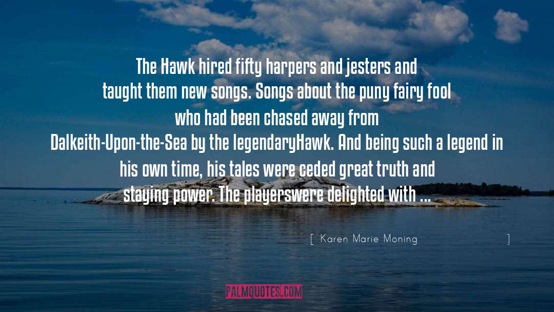 The Sea Of Monsters quotes by Karen Marie Moning