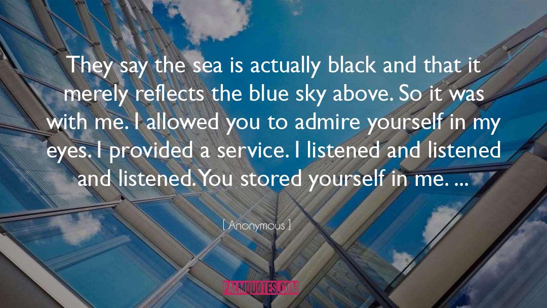 The Sea quotes by Anonymous