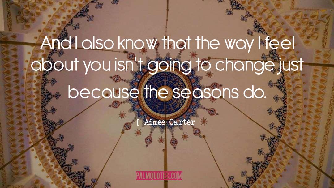 The Seasons quotes by Aimee Carter