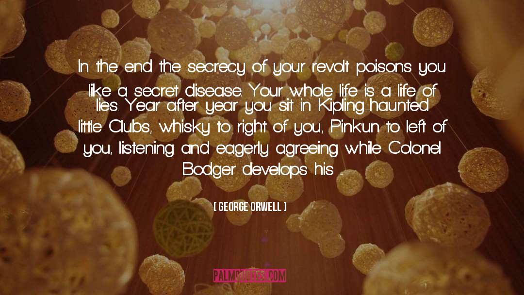 The Secret Life Of Saeed quotes by George Orwell