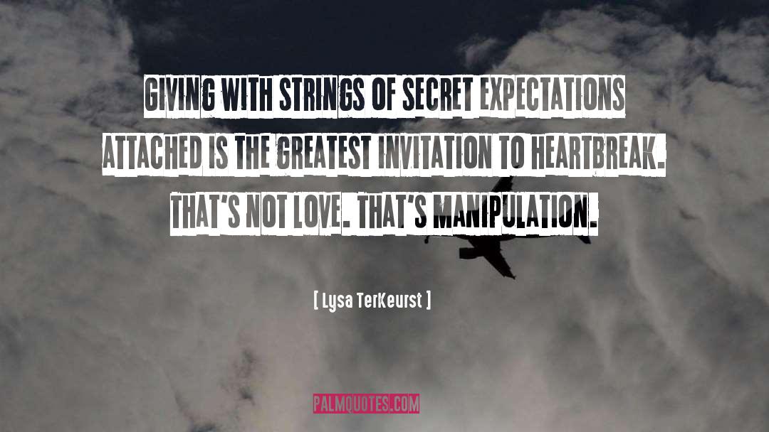 The Secret Love quotes by Lysa TerKeurst